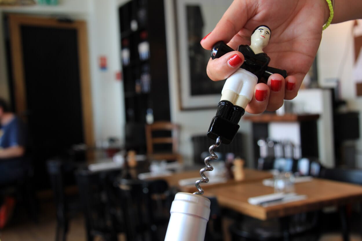 Tire-bouchon Bôjoueur noir: Alain