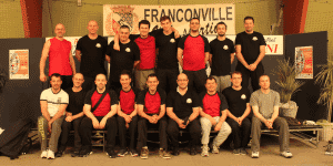 Les 2 équipes de babyfoot du club de Rennes (RAFT 35) au complet