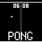 Célèbre jeu "Pong" dont beaucoup d'applications de baby-foot s'inspirent