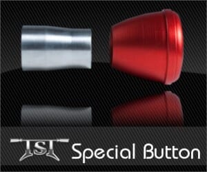 Poignées rondes de baby foot de compétition de la marque allemande TST