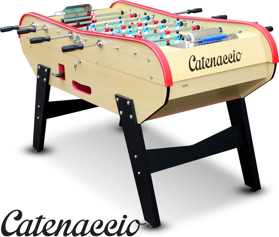 Babyfoot Catenaccio de bar en bois