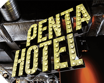 Hotel penta avec suite playerpad et son baby foot