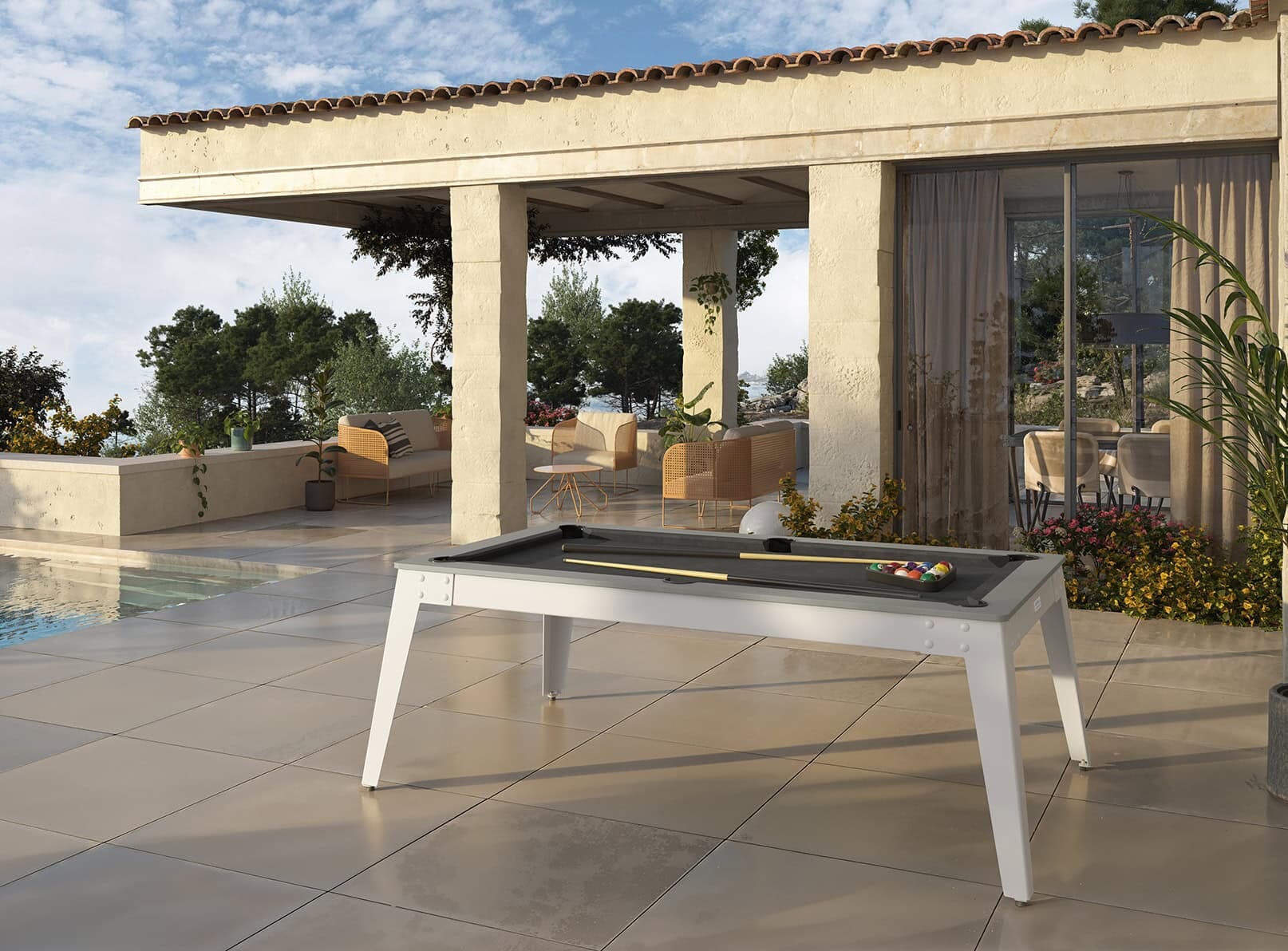 Billard extérieur René Pierre Caraïbes