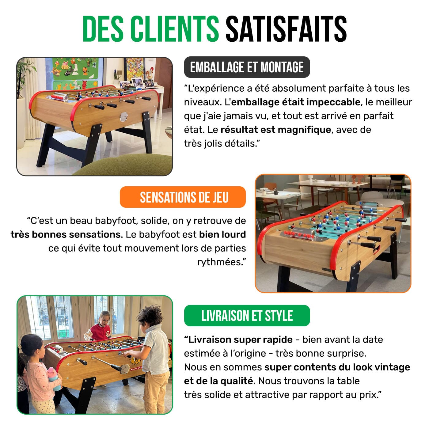 Baby foot Monnayeur de bar en bois clair