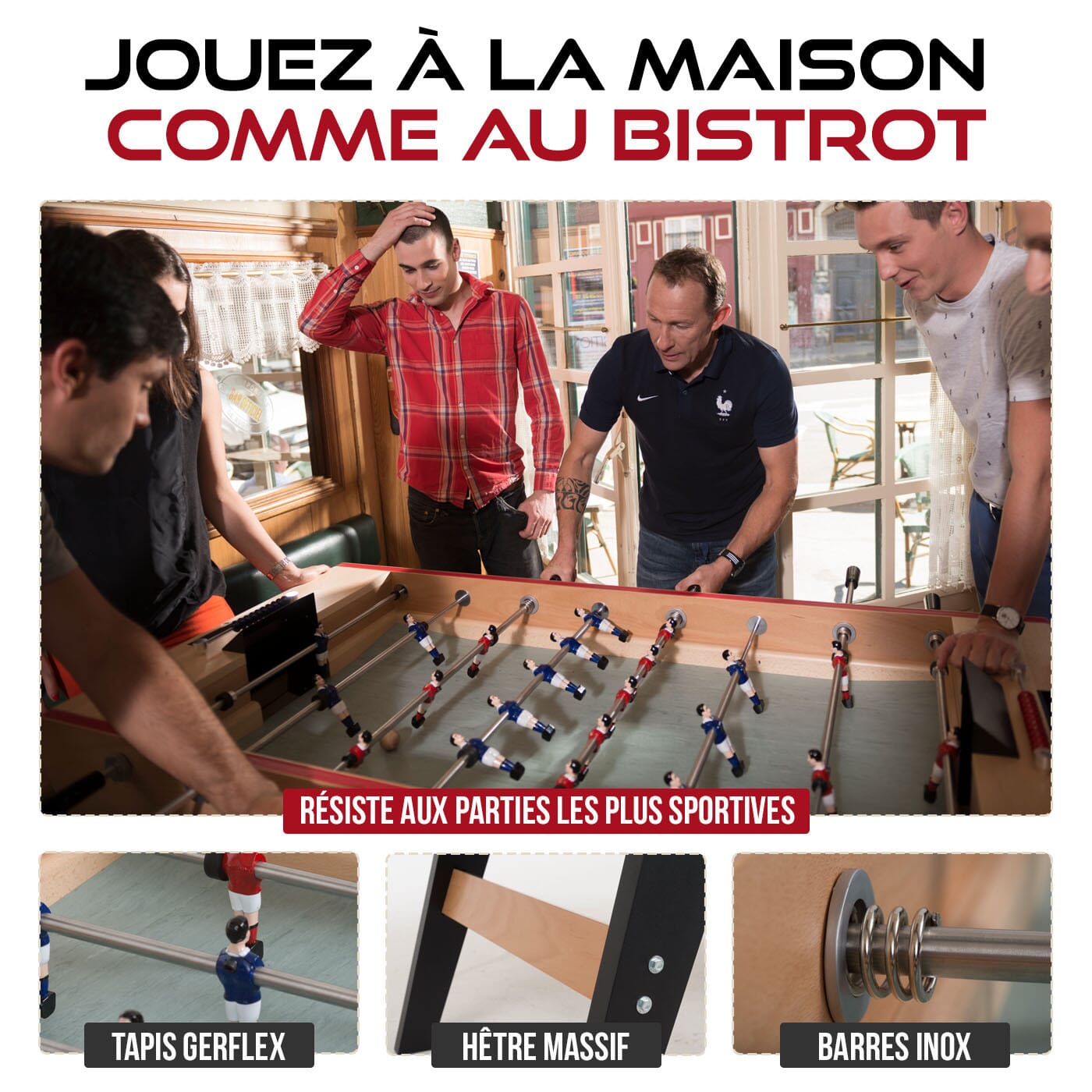 Baby foot Marius Bois Clair