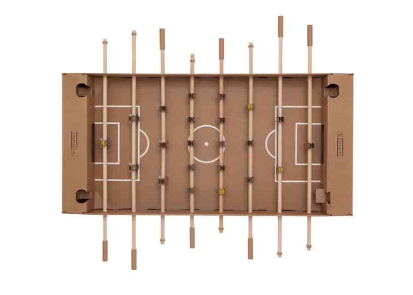 Baby foot Kartoni en carton recyclé