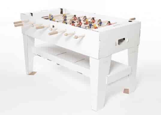 Baby foot Kartoni en carton recyclé