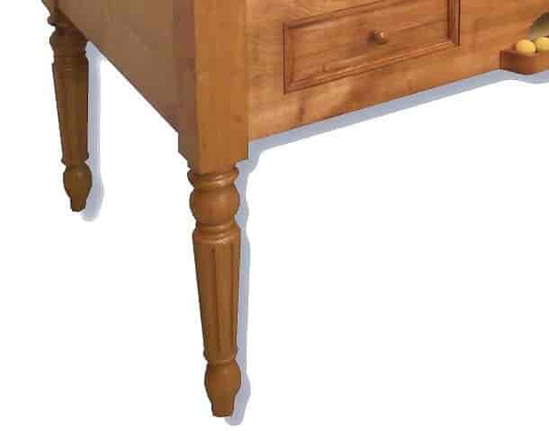 Baby-foot Loup Blanc Babylonia Style Louis Philippe