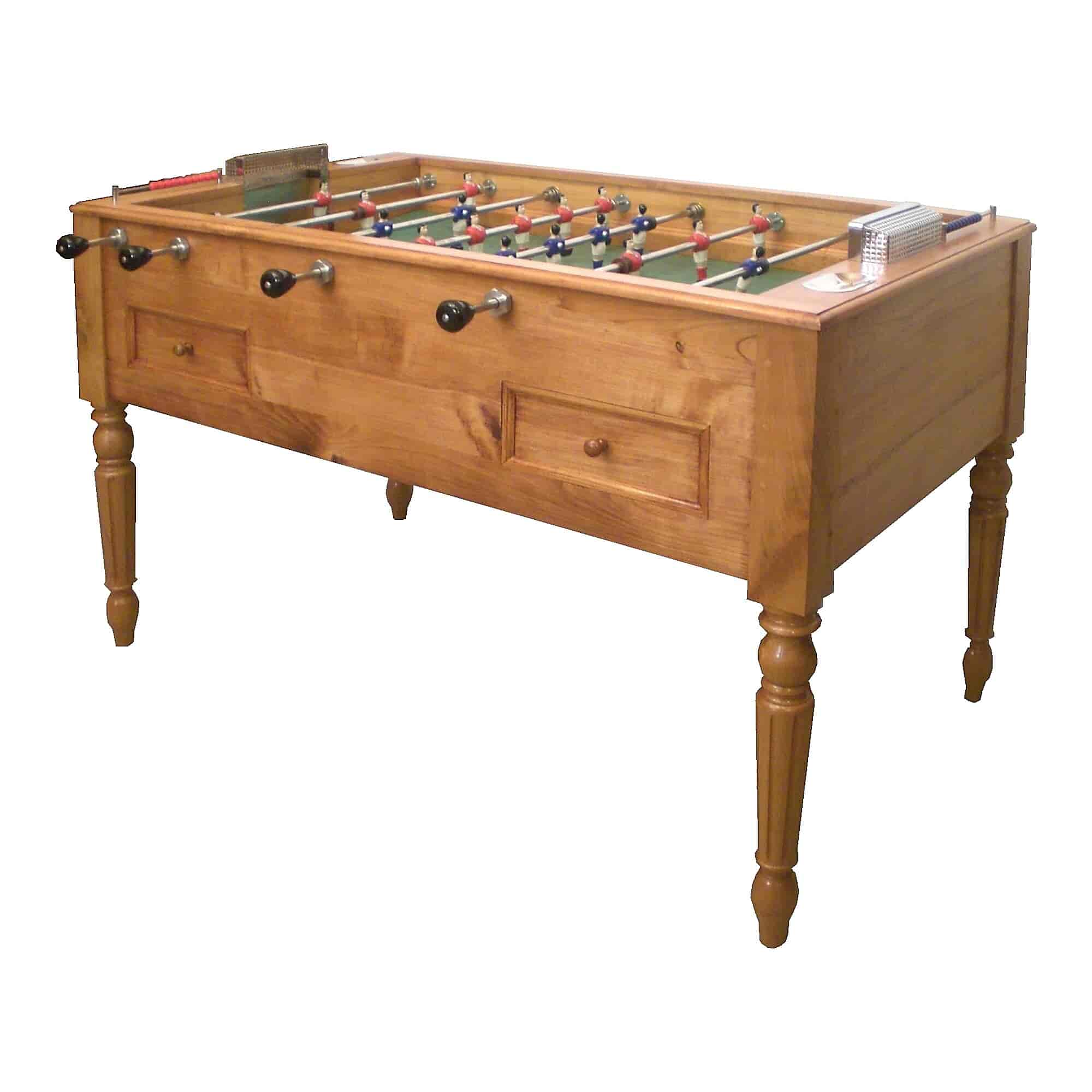 Baby-foot Loup Blanc Babylonia Style Louis Philippe