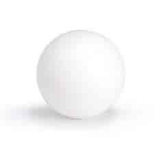 10 balles de baby foot en plastique dur