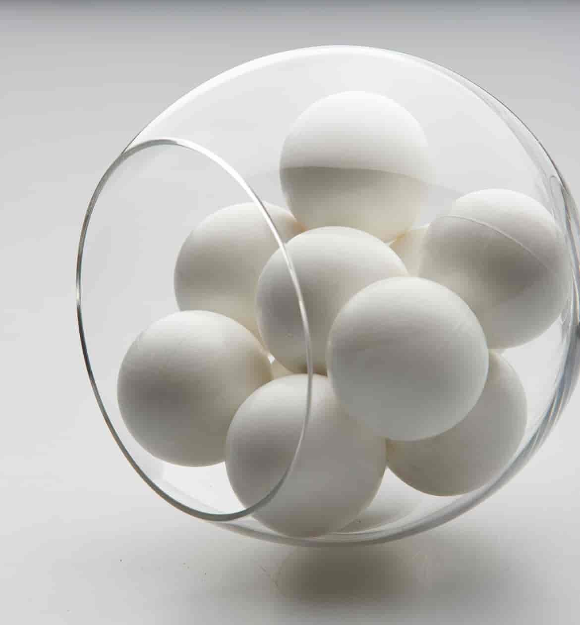 10 balles de baby foot en plastique dur