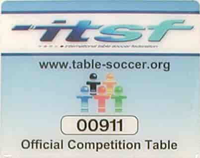 Baby Foot Garlando Master Champion ITSF