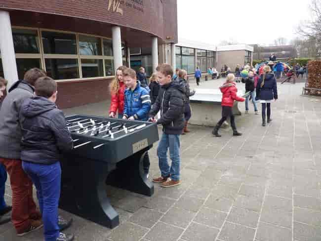 Baby Foot en Béton pour extérieur