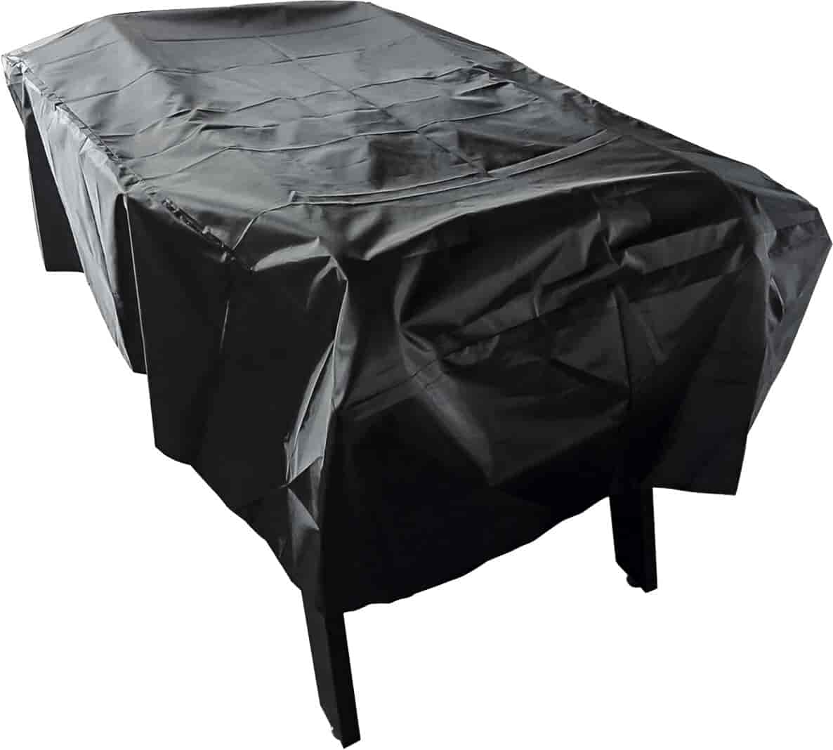 Housse baby foot noir en nylon