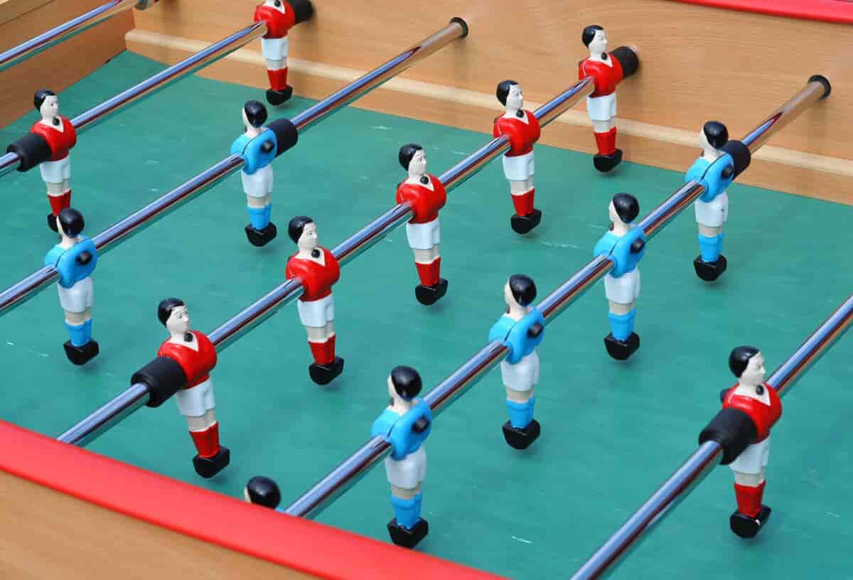 Baby foot Catenaccio tradition