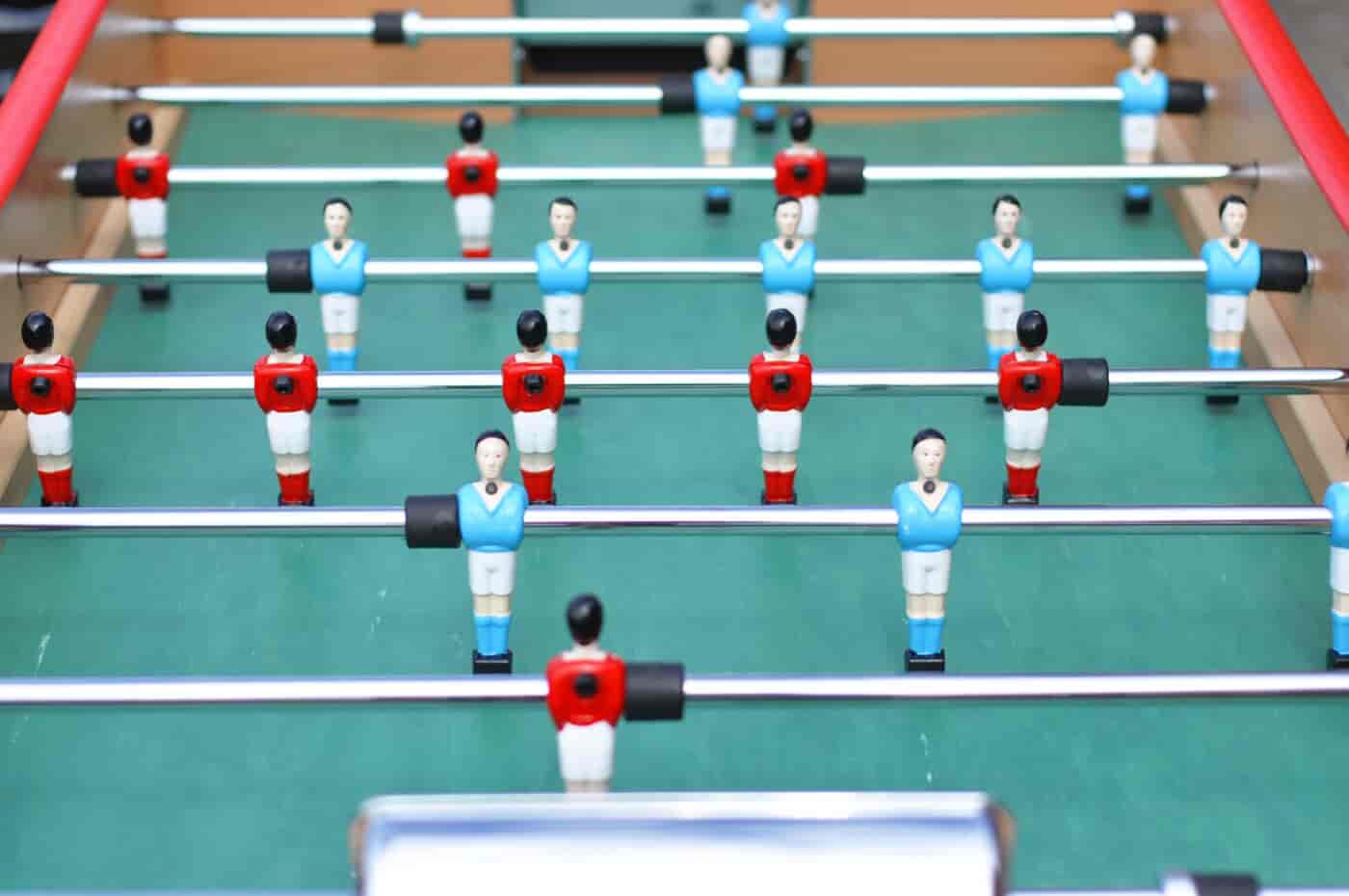 Baby foot Catenaccio tradition