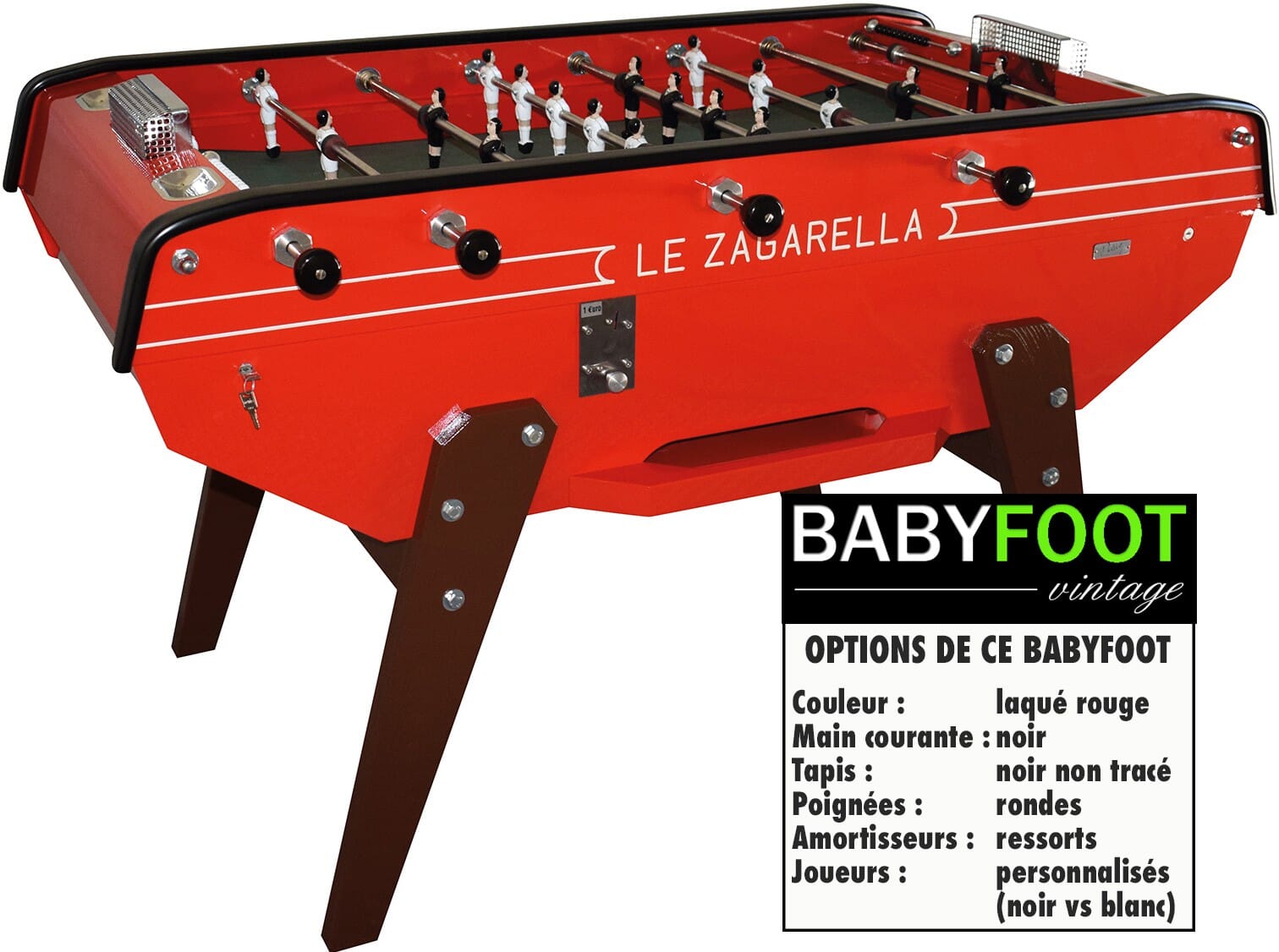 Baby foot Petiot Monnayeur Café - Babyfoot Vintage