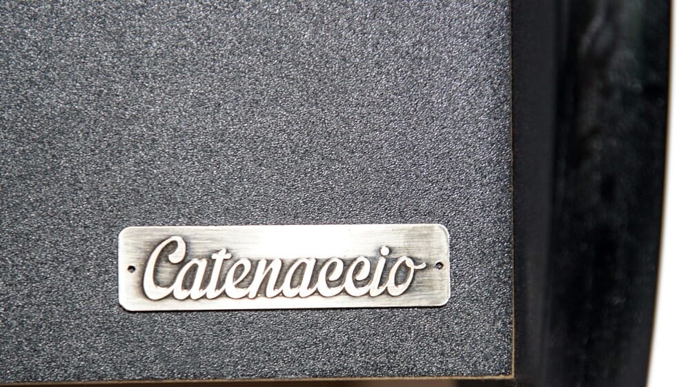 Baby foot Design noir de bar en bois Catenaccio