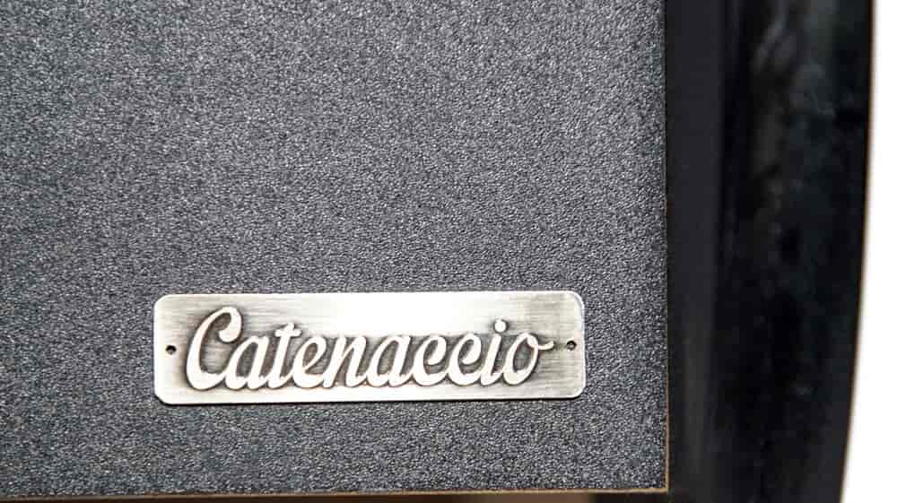 Baby foot Design noir de bar en bois Catenaccio