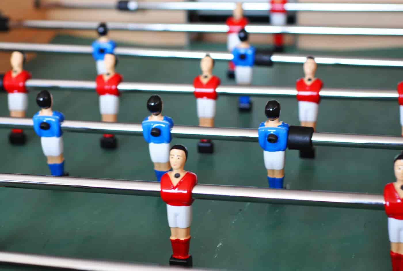 Baby foot Catenaccio tradition
