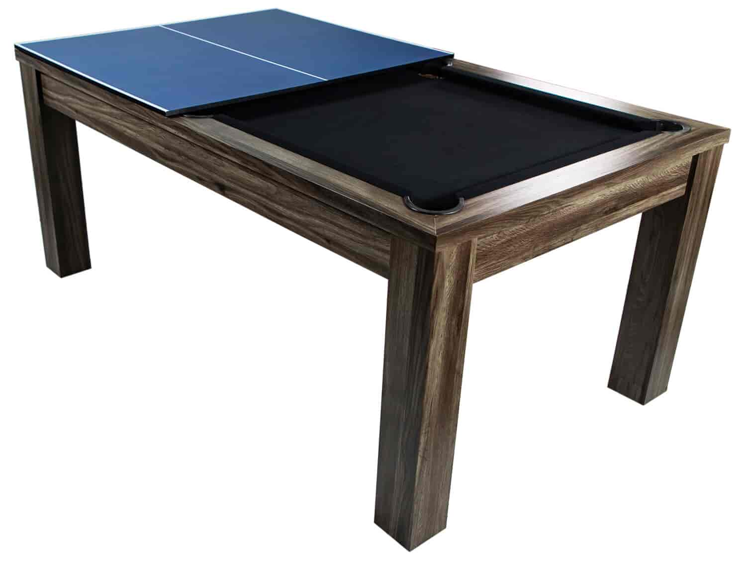 Billard Convertible 6FT taupe tapis noir Montgomery