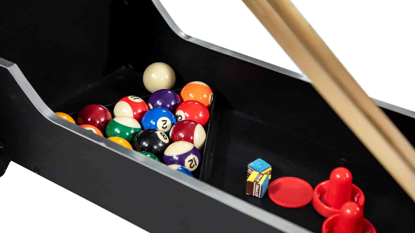 Table multi jeux pliant billard air hockey 5FT
