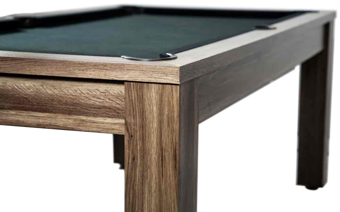 Billard Convertible 7FT taupe tapis noir Montgomery