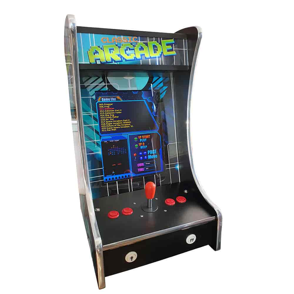 Borne Arcade Bartop René Pierre 412 jeux