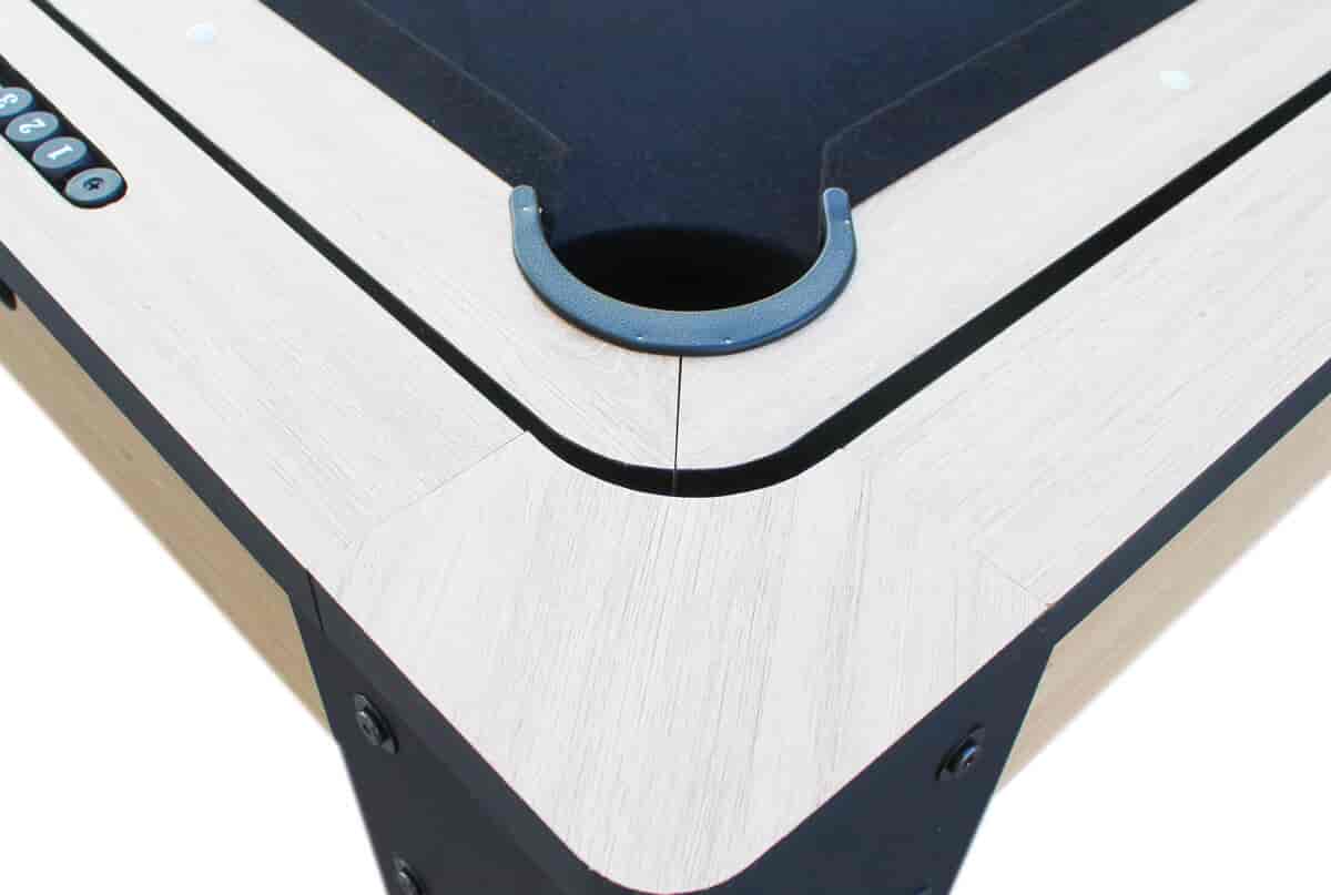 TABLE MULTI JEUX BILLARD CONVERTIBLE AIR HOCKEY INDUSTRIELLE BOIS CLAIR