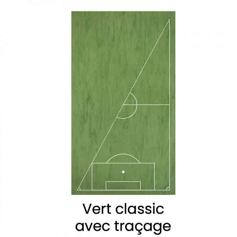 Tapis de baby foot en Gerflex