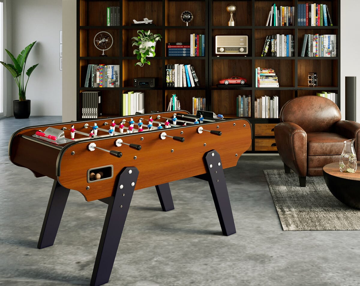 Baby foot Scudetto Acajou