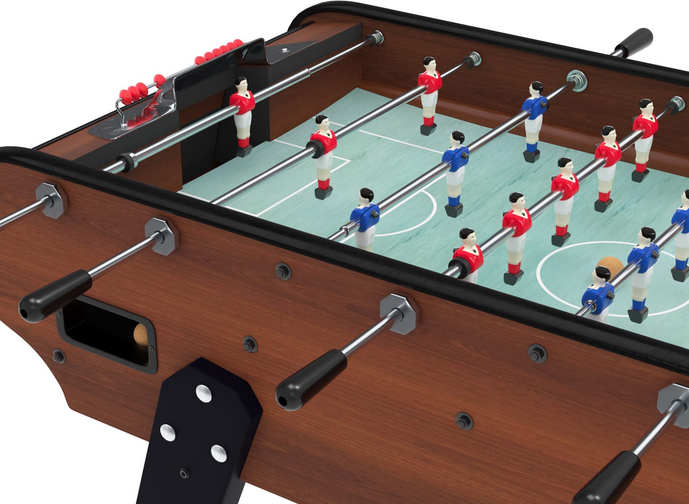 Baby foot Scudetto Acajou