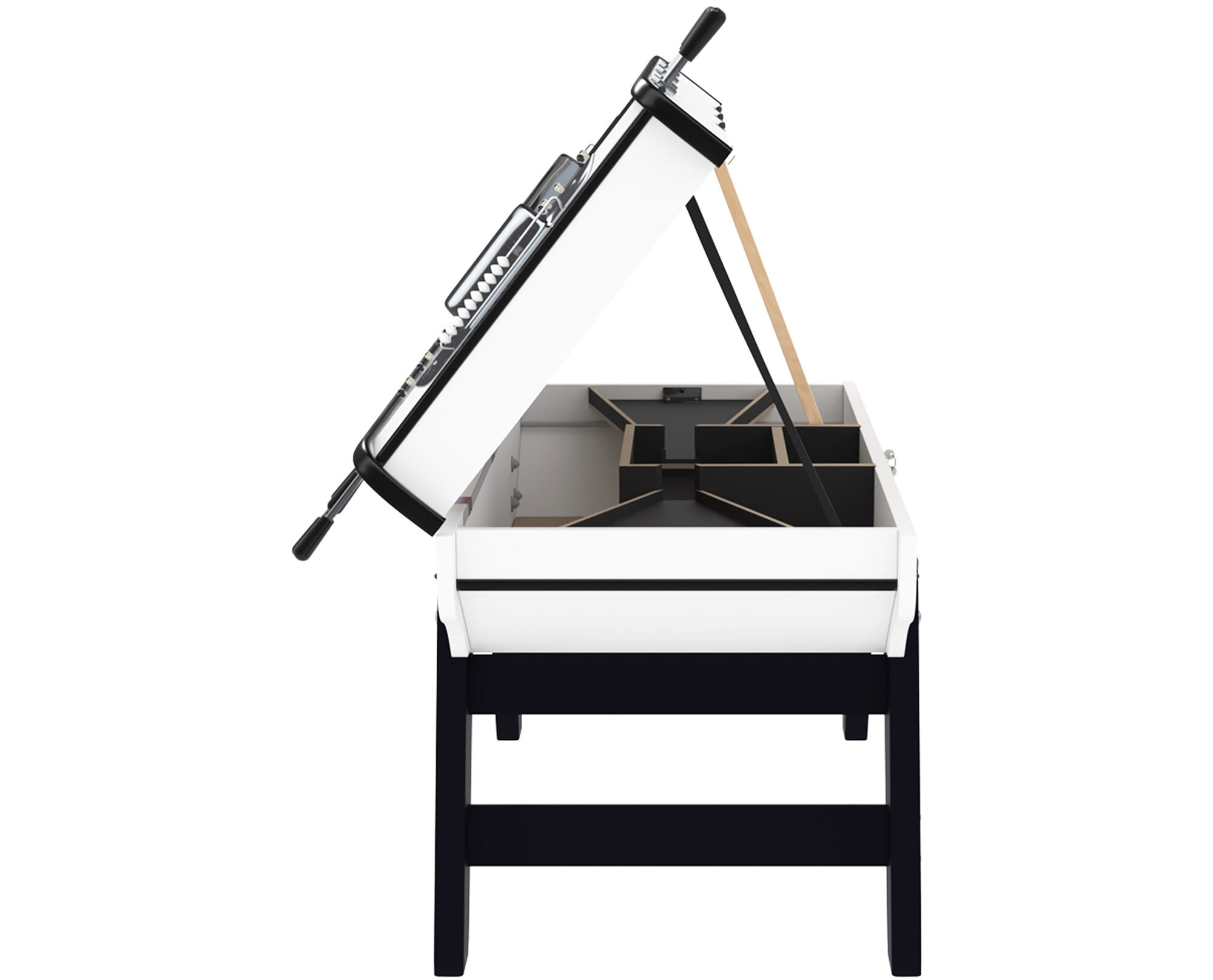 Baby foot Bistrot Blanc avec monnayeur