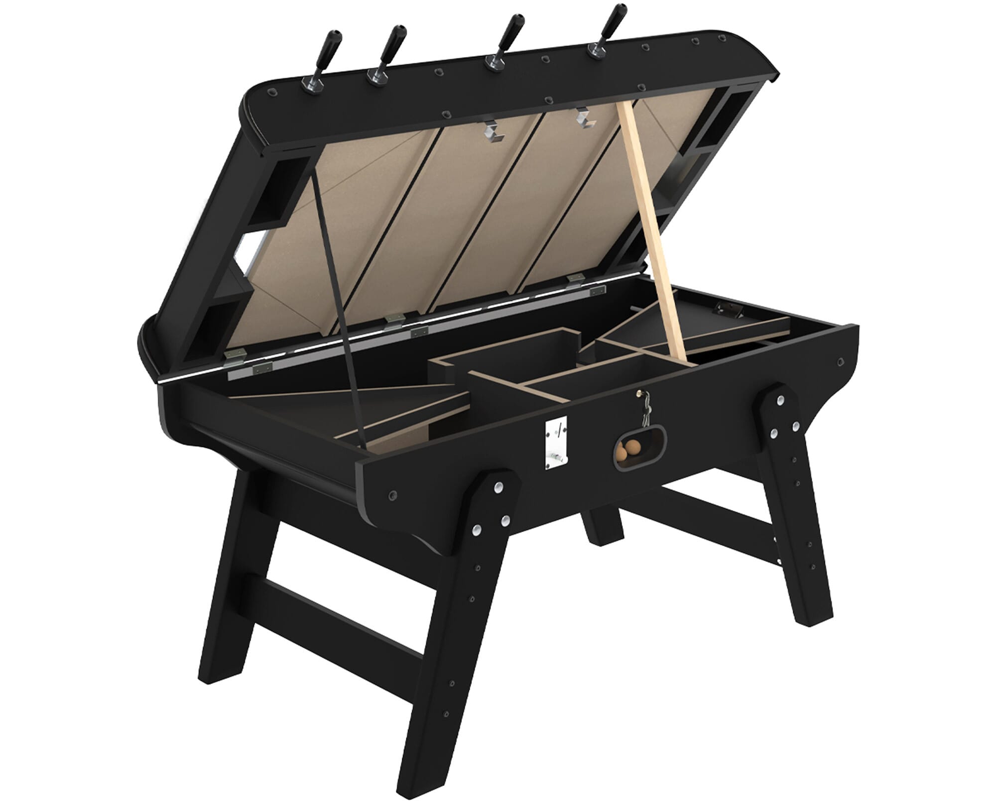 Baby foot Bistrot Noir avec monnayeur