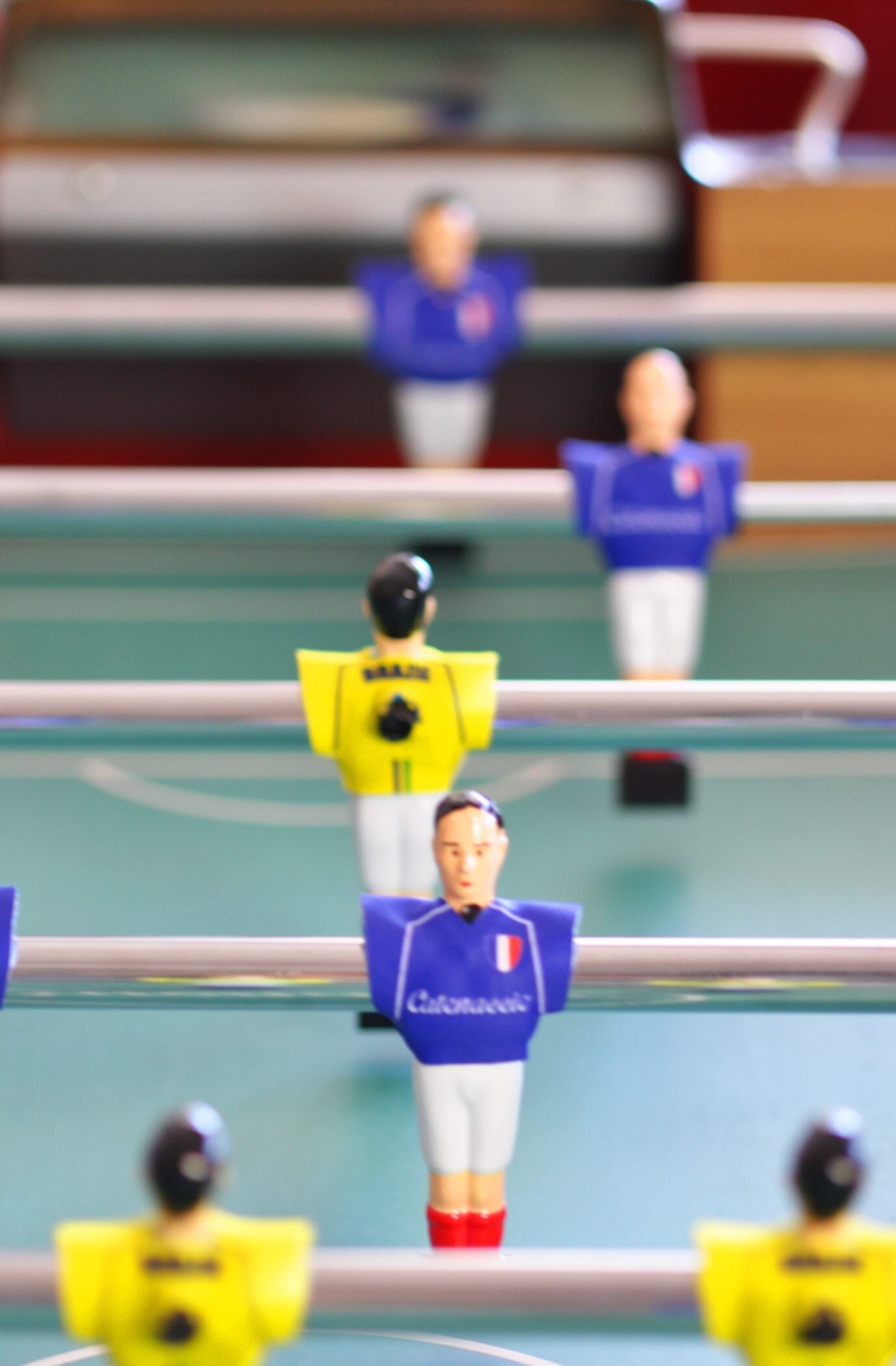 Personnalisation babyfoot France - Brésil