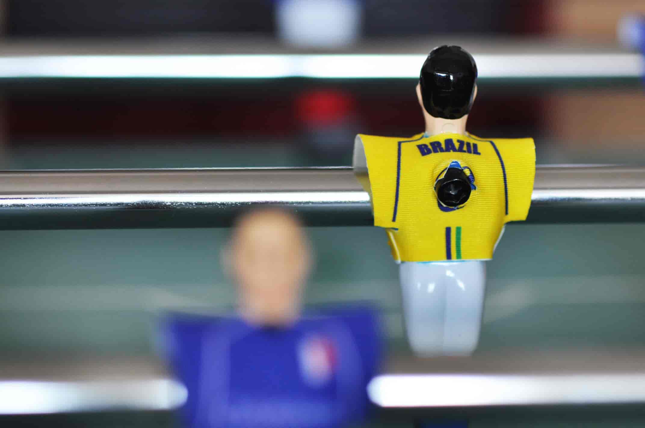 Personnalisation babyfoot France - Brésil