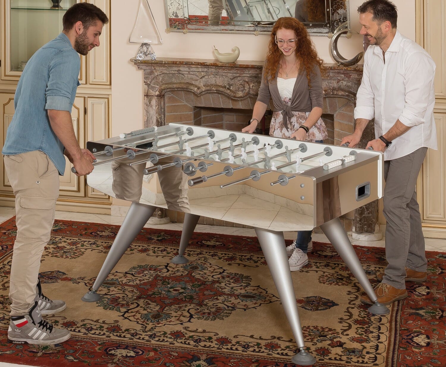 Baby Foot Garlando design Miroir