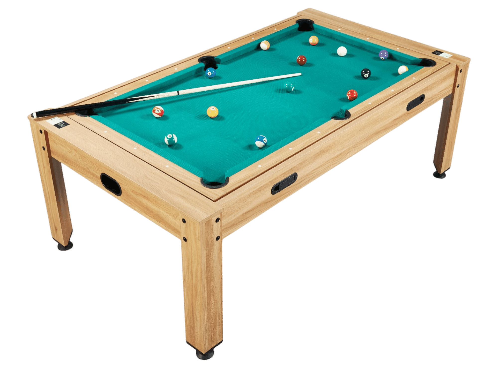 Table Multi Pro Rotative Adulte 7FT - Bois Clair
