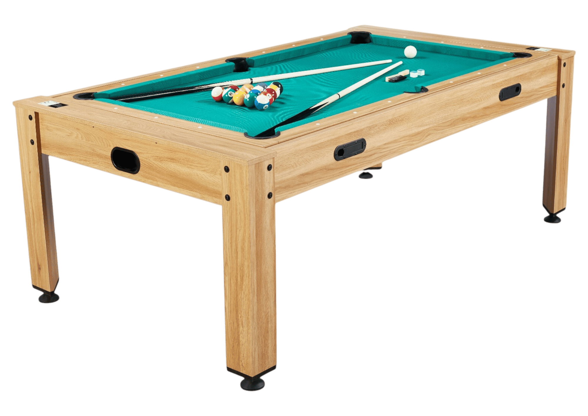 Table Multi Pro Rotative Adulte 7FT - Bois Clair