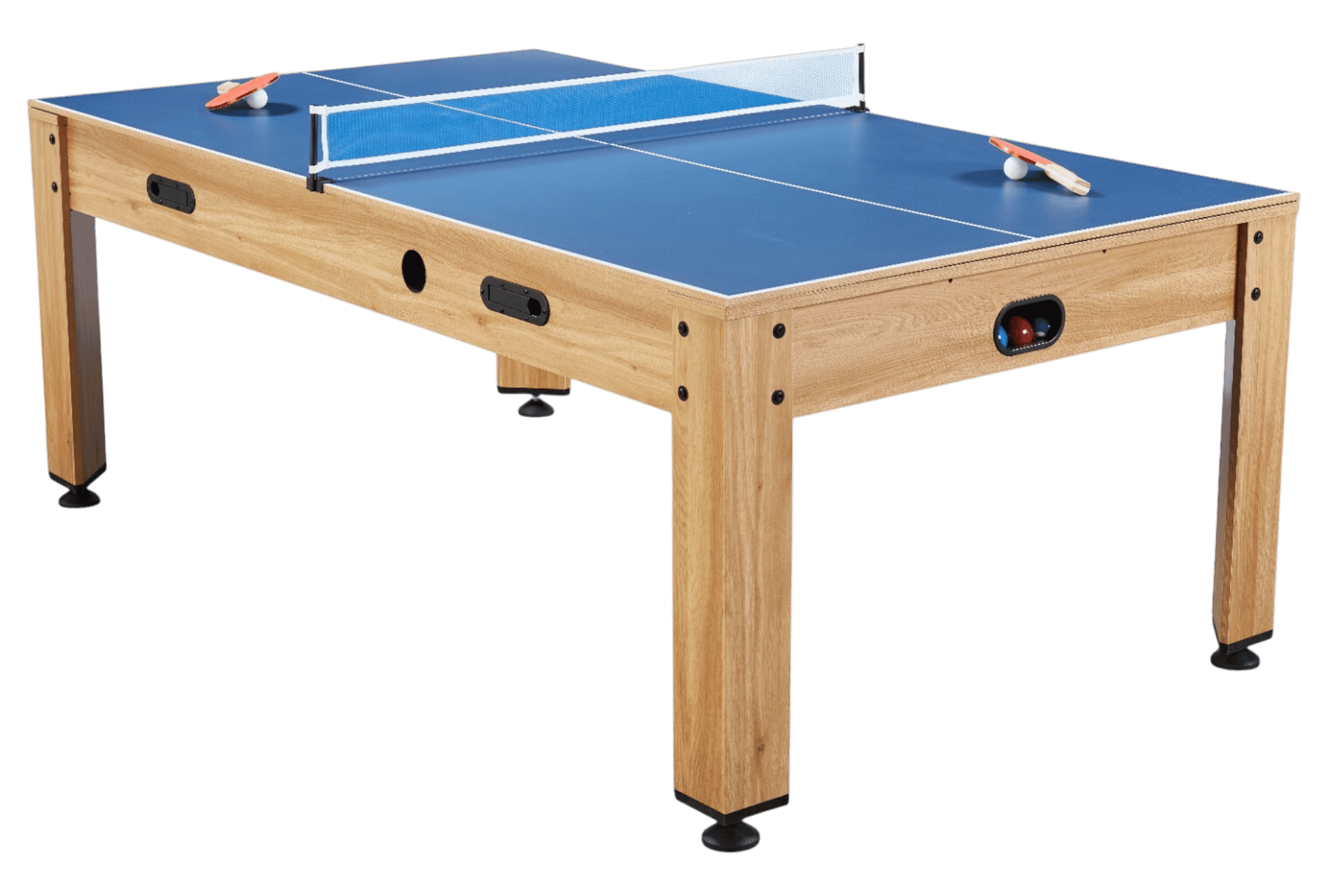 Table Multi Pro Rotative Adulte 7FT - Bois Clair