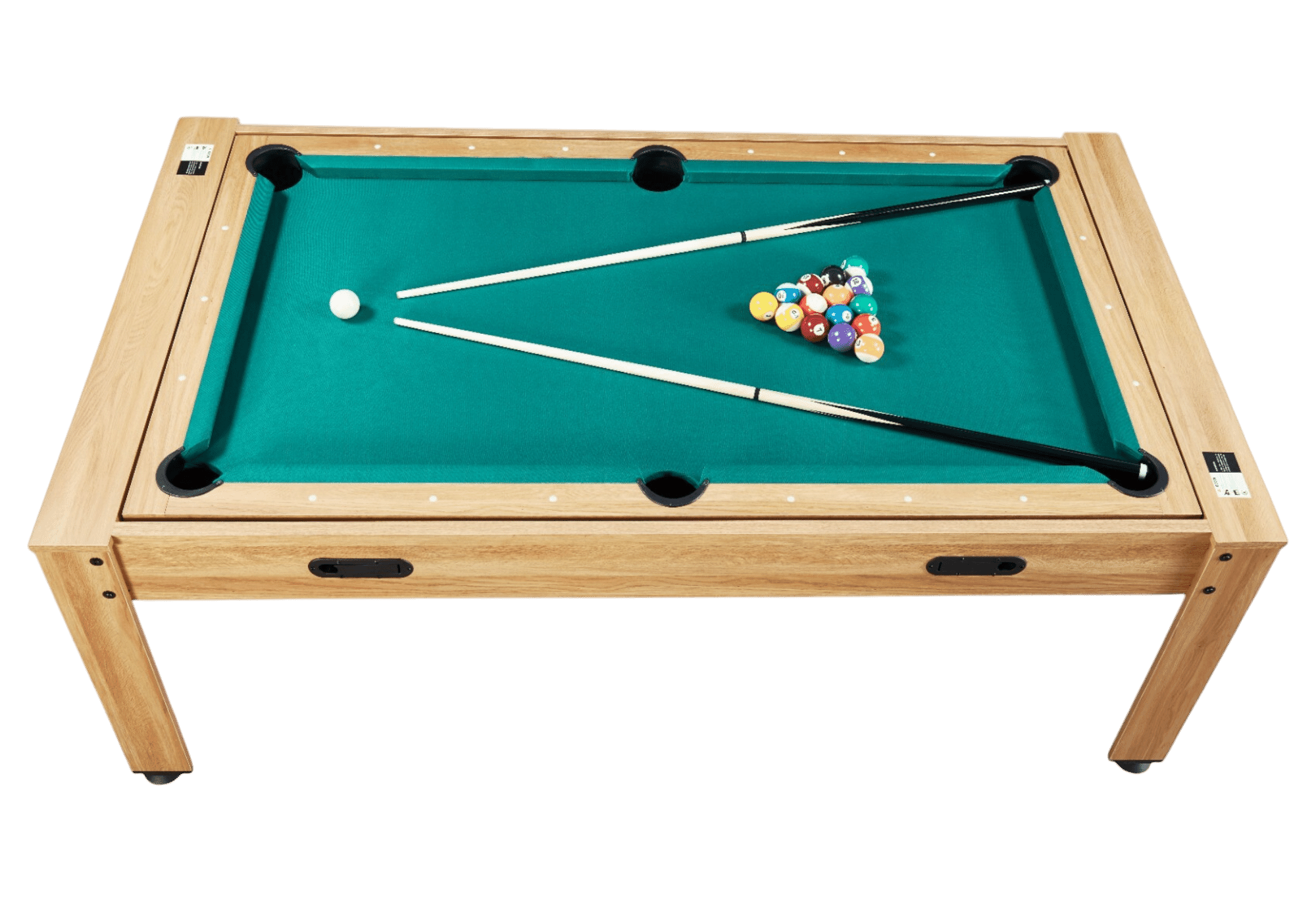 Table Multi Pro Rotative Adulte 7FT - Bois Clair