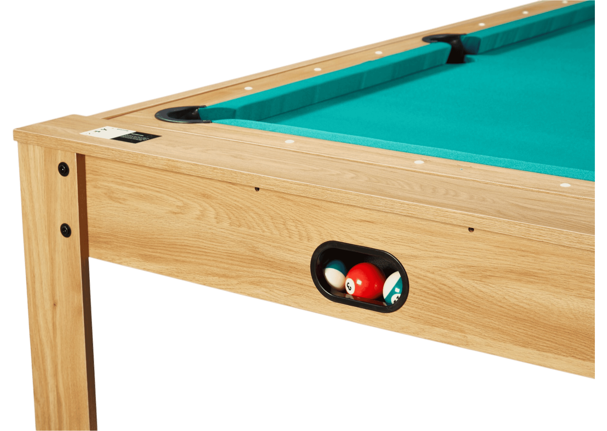 Table Multi Pro Rotative Adulte 7FT - Bois Clair