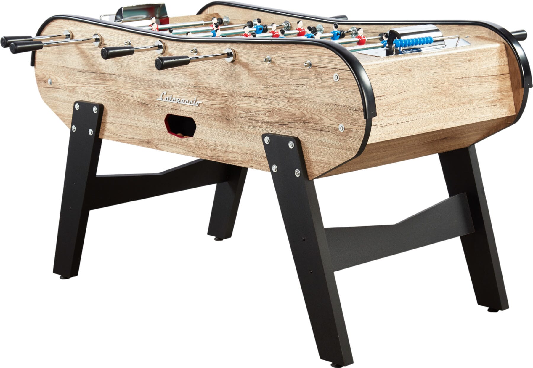 Baby foot Catenaccio Sportivo 2en1 chêne vieilli