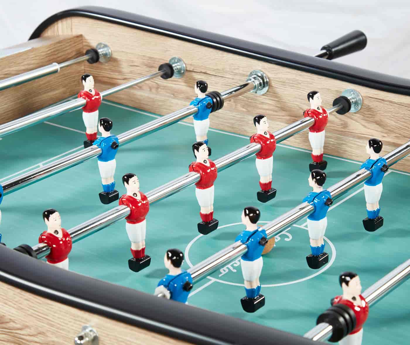 Baby foot Catenaccio Sportivo 2en1 chêne vieilli