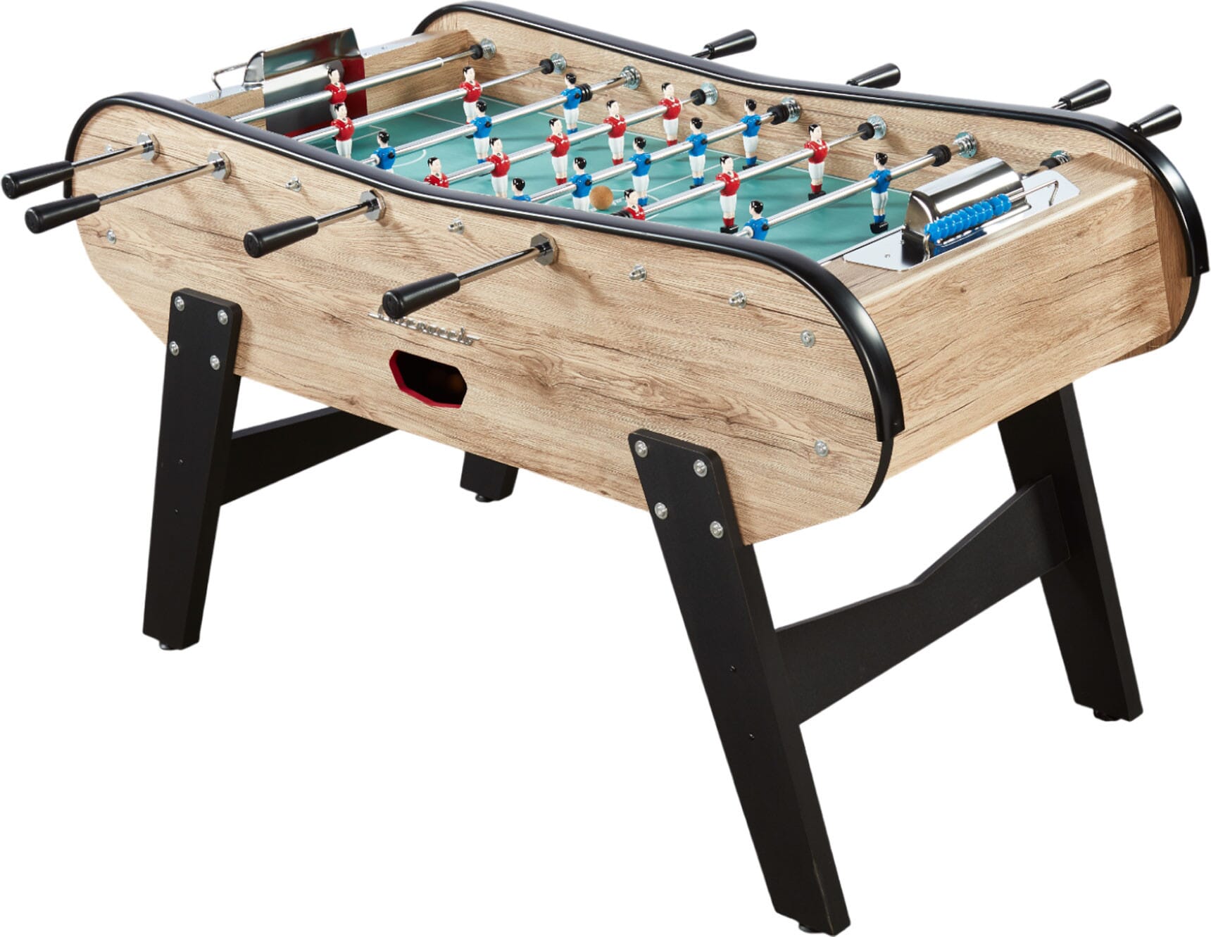 Baby foot Catenaccio Sportivo 2en1 chêne vieilli