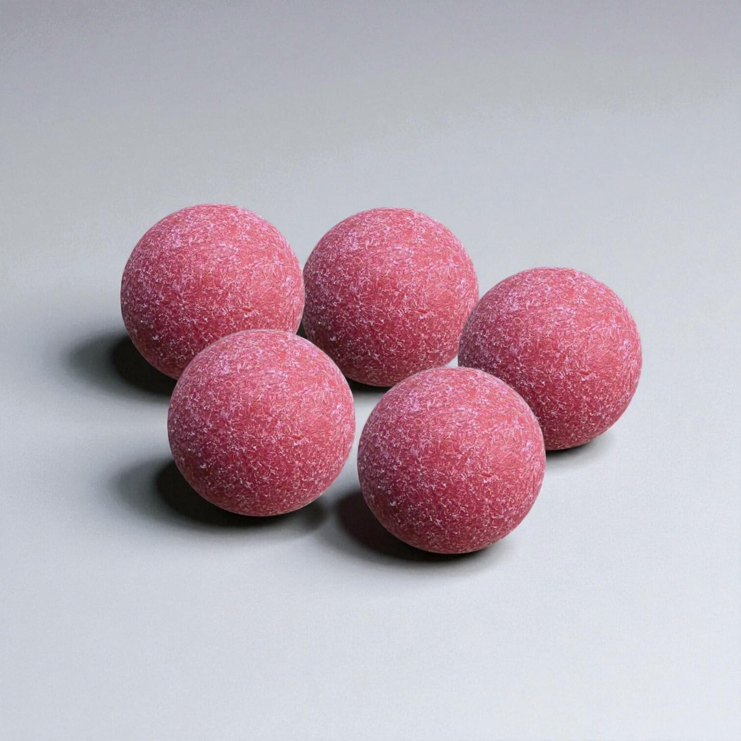 Lot 5 balles babyfoot de compétition rouges