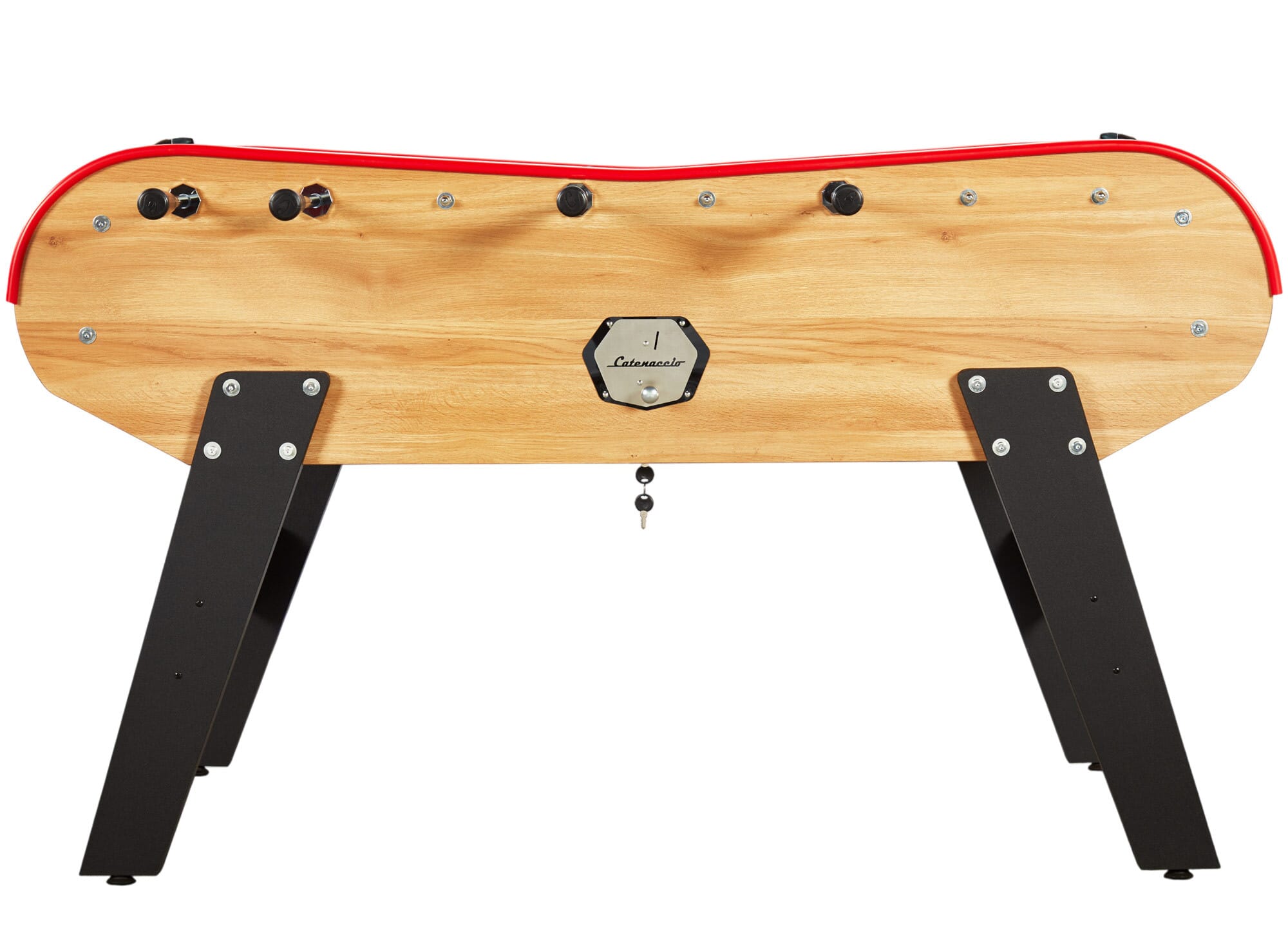 Baby foot avec monnayeur Catenaccio Flex bois clair