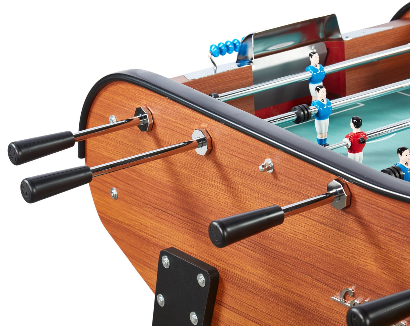 Baby foot avec monnayeur Catenaccio Flex bois foncé