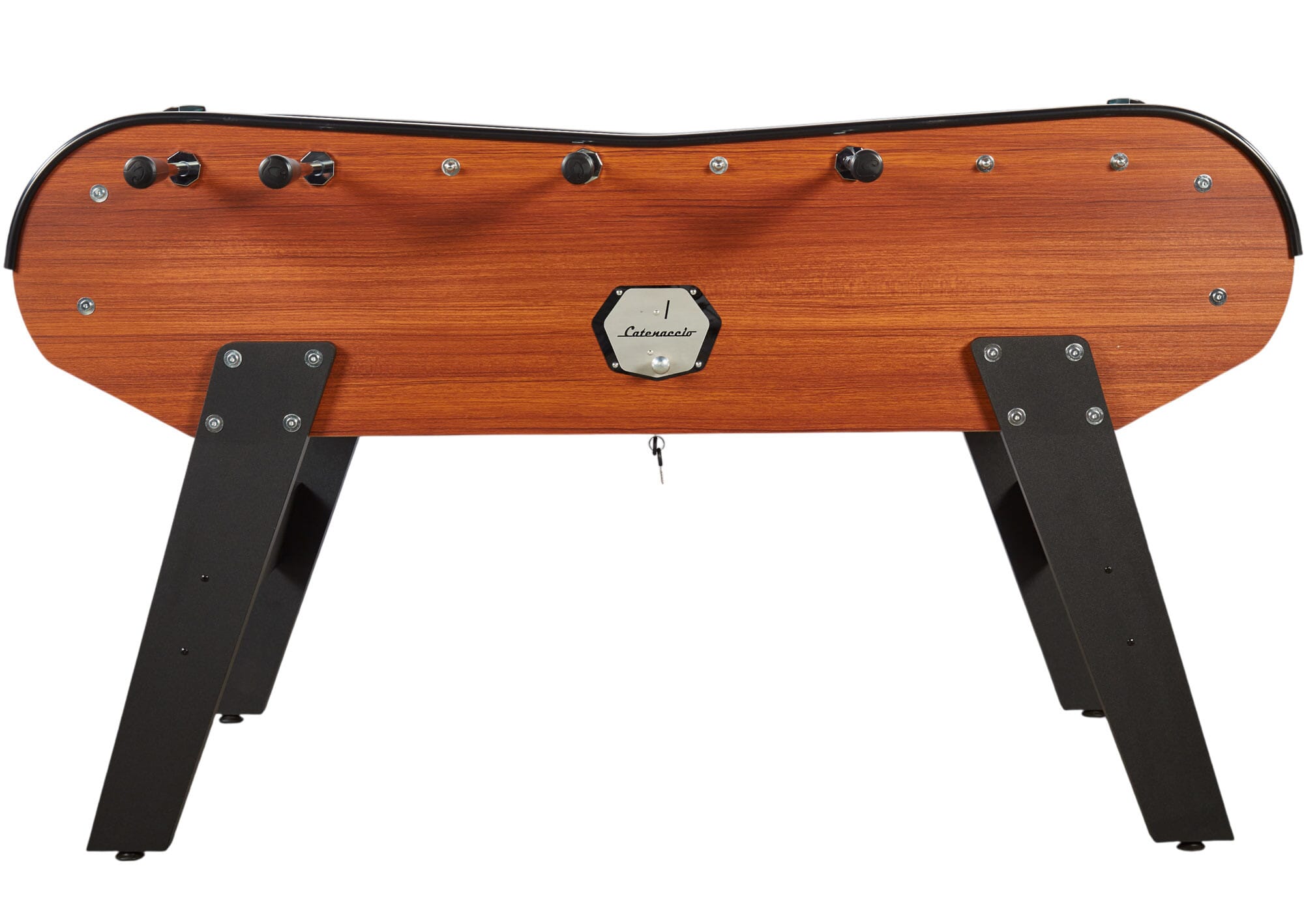 Baby foot avec monnayeur Catenaccio Flex bois foncé