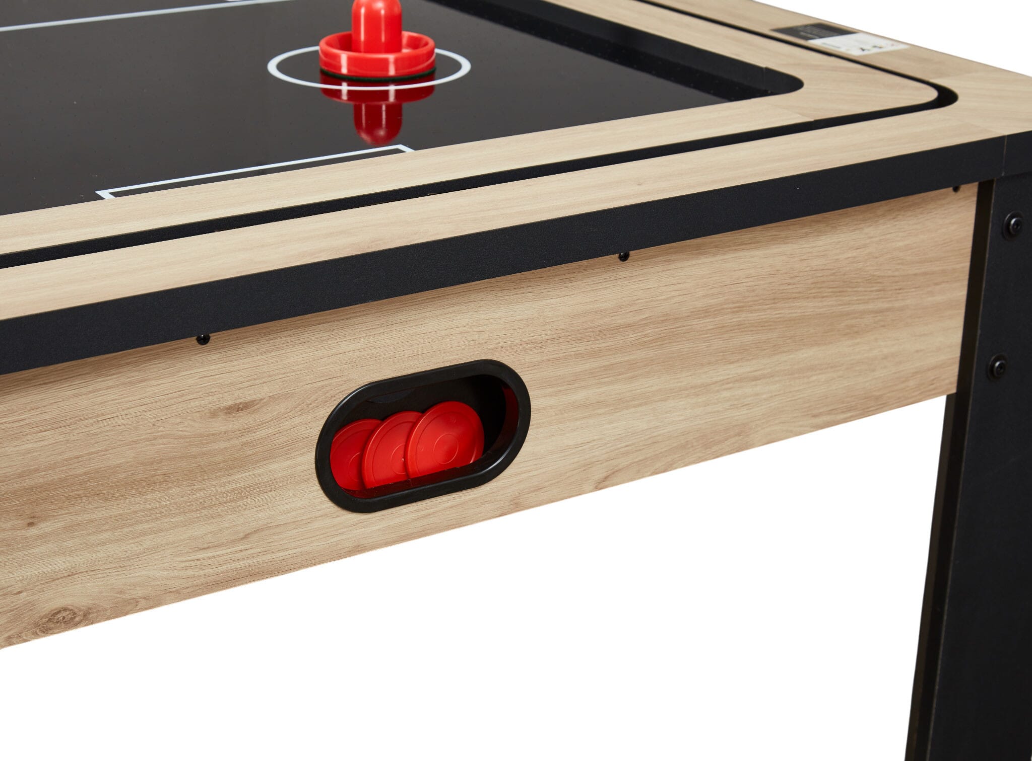 Table Multijeux 7FT Adulte indus bois clair